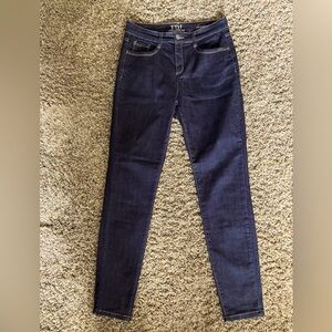 FDJ French Dressing Christina Slim Leg Jeans in Dark Blue Sz USA 8